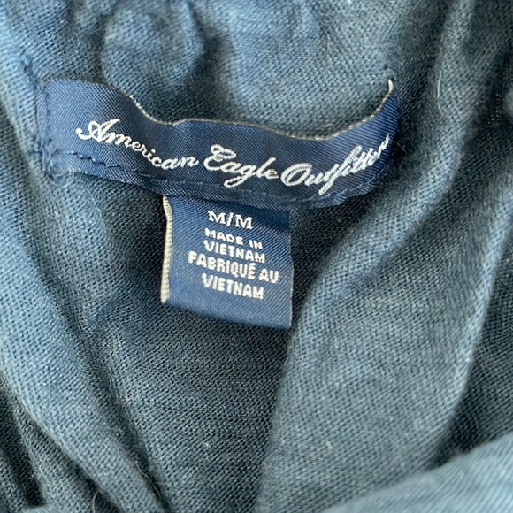 American Eagle Outfitters Top, Size M, Navy - Picture 3 of 3